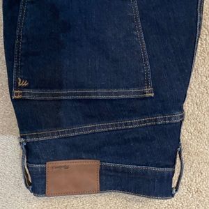 Madewell dark wash denim jeans